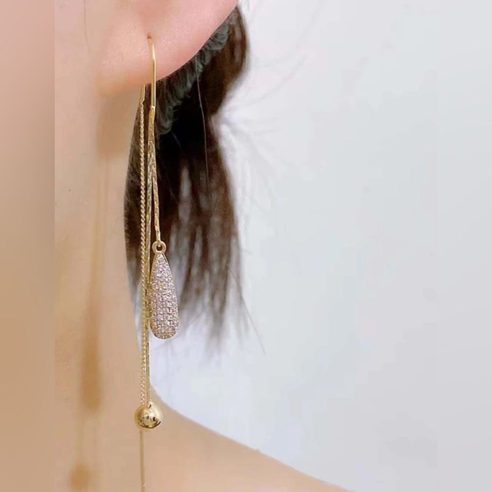 Geo dangle earrings A861
